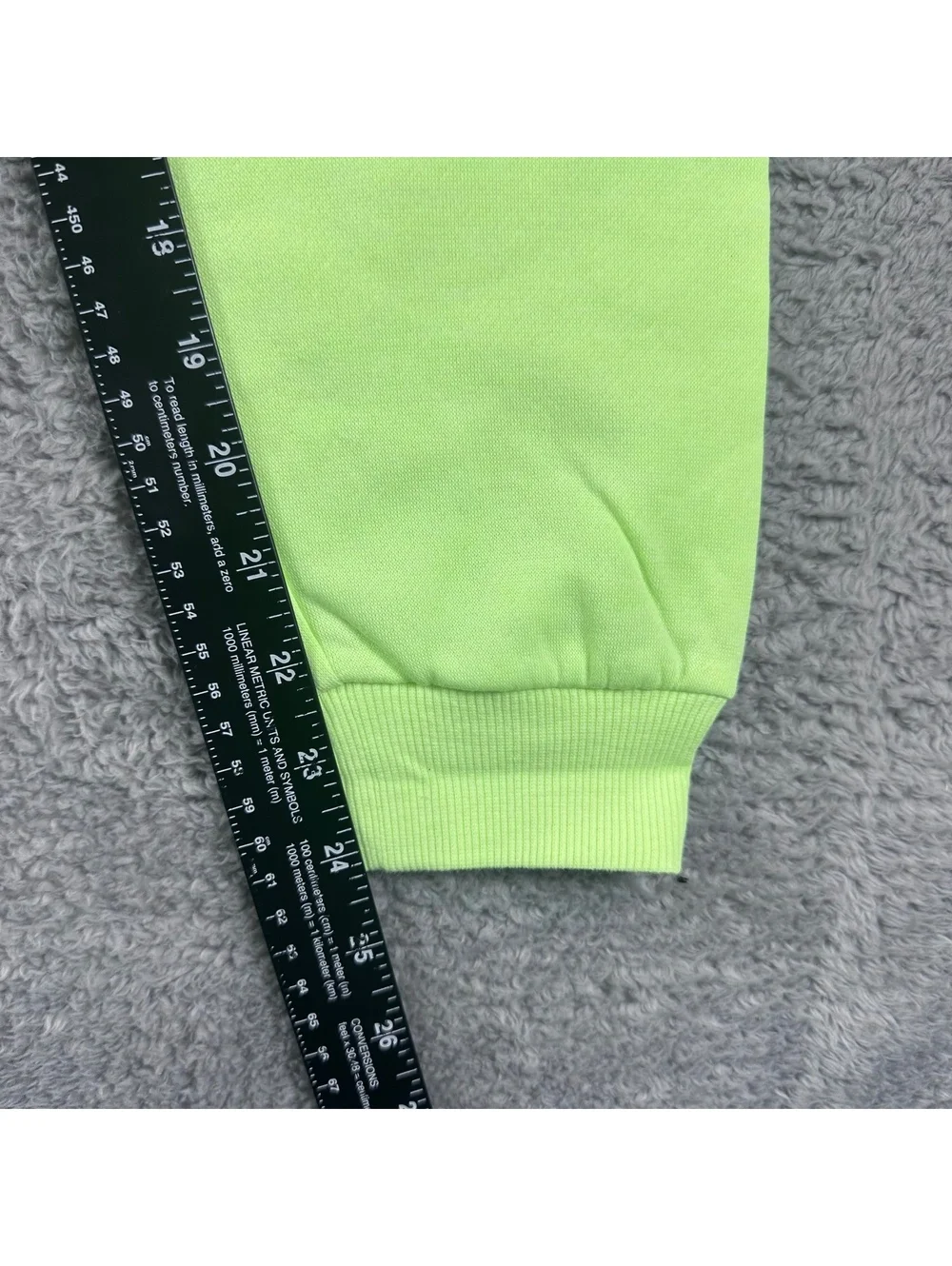 Justice Girls' Neon Green Positive Thoughts Jogger Pants Size M (10)
